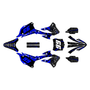 kawasaki kx85 graphics kit 2022-2025 revolt series blue