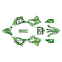 kawasaki kx85 graphics kit 2022-2025 snagged series green