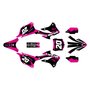 kawasaki kx85 graphics kit 2022-2025 spear series magenta