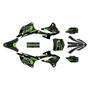 kawasaki kx112 graphics kit 2022-2025 warrior series green-shift