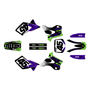 kawasaki kx125 graphics kit 1995-1998 division series purple