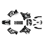 kawasaki kx250 graphics kit 1995-1998 axis series white