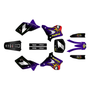 kawasaki kx125 graphics kit 1995-1998 lancaster series purple