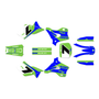 kawasaki kx250 graphics kit 1995-1998 legend series blue