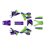 kawasaki kx250 graphics kit 1995-1998 legend series purple
