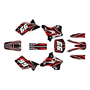 kawasaki kx125 graphics kit 1995-1998 prime series red