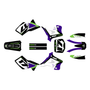 kawasaki kx125 graphics kit 1995-1998 stellar series purple