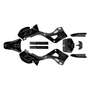 kawasaki kx250 graphics kit 1999-2002 axis series smoke
