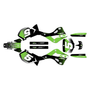 kawasaki kx250 graphics kit 1999-2002 turbo series green