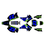 kawasaki kx125 graphics kit 2003-2008 fh series blue