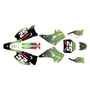 kawasaki kx125 graphics kit 2003-2008 ominous series green