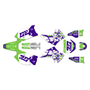 kawasaki kx250 graphics kit 2003-2008 rail series purple