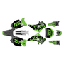 kawasaki kx250 graphics kit 2003-2008 rail series green-shift