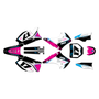 kawasaki kx250 graphics kit 2003-2008 stellar series magenta