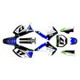 kawasaki kx250 graphics kit 2003-2008 stellar series blue