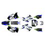 kawasaki kx250 graphics kit 2003-2008 vision series green