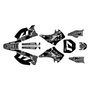 kawasaki kx250 graphics kit 2003-2008 warfare series smoke