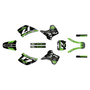 kawasaki kx250 graphics kit 1992-1993 axis series green-shift