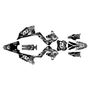 kawasaki kx250p graphics kit 2003-2008 core series white