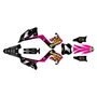 kawasaki kx125p graphics kit 2003-2008 lancaster series magenta
