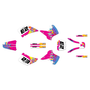 kawasaki kx250 graphics kit 1992-1993 throwback series magenta