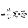 kawasaki kx250p graphics kit 2003-2008 speed series white