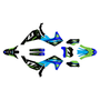 kawasaki kx250 graphics kit 2025-2026 axis series blue