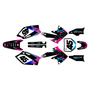 kawasaki kx250f graphics kit 2004-2005 division series magenta