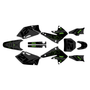 kawasaki kx250f graphics kit 2004-2005 enigma series green-shift
