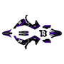 kawasaki kx250x graphics kit 2025-2026 spear series purple