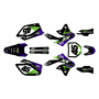 kawasaki kx250f graphics kit 2006-2008 division series purple