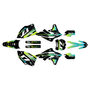 kawasaki kx250f graphics kit 2013-2016 axis series lime