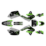 kawasaki kx250f graphics kit 2006-2008 enigma series green