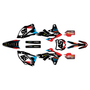 kawasaki kx250f graphics kit 2013-2016 division series red