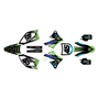 kawasaki kx250f graphics kit 2009-2012 division series green