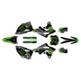 kawasaki kx250f graphics kit 2013-2016 evader series green-shift