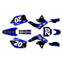 kawasaki kx250f graphics kit 2006-2008 spear series blue
