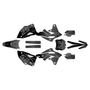 kawasaki kx250f graphics kit 2013-2016 ominous series smoke
