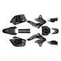 kawasaki kx250f graphics kit 2006-2008 stellar series smoke