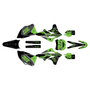 kawasaki kx250f graphics kit 2013-2016 rail series green-shift