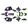 kawasaki kx250f graphics kit 2006-2008 turbo series purple