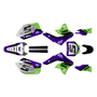 kawasaki kx250f graphics kit 2006-2008 venom series purple