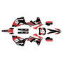 kawasaki kx250f graphics kit 2013-2016 turbo series red