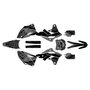 kawasaki kx250f graphics kit 2013-2016 venom series smoke