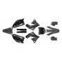 kawasaki kx250f graphics kit 2009-2012 split series smoke