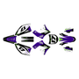 kawasaki kx250f graphics kit 2009-2012 stellar series purple