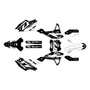 kawasaki kx250f graphics kit 2017-2020 axis series white