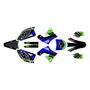 kawasaki kx250f graphics kit 2009-2012 venom series blue