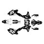 kawasaki kx250f graphics kit 2017-2020 ominous series white