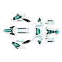 kawasaki kx250f graphics kit 2017-2020 rebel series teal-shift